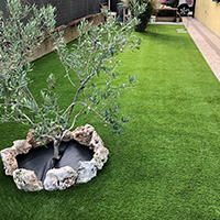 Giardino in erba sintetica - Marcignago