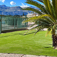 Giardino in erba sintetica - Malcesine - Lago di Garda