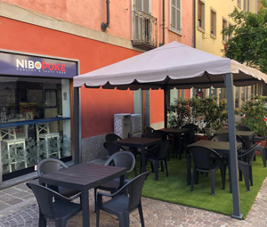 Dehor per ristorante